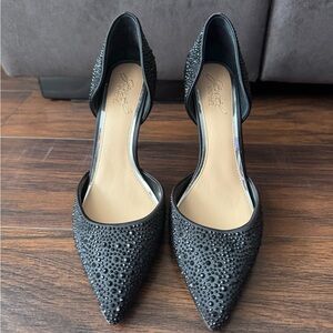 Badgley Mishka Black Heels